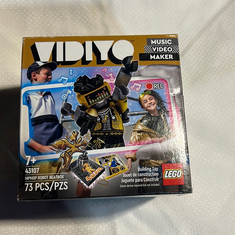Lego Vidiyo Hiphop Robot Beatbox 43107 Music Video Maker 73 Pcs Minifigure